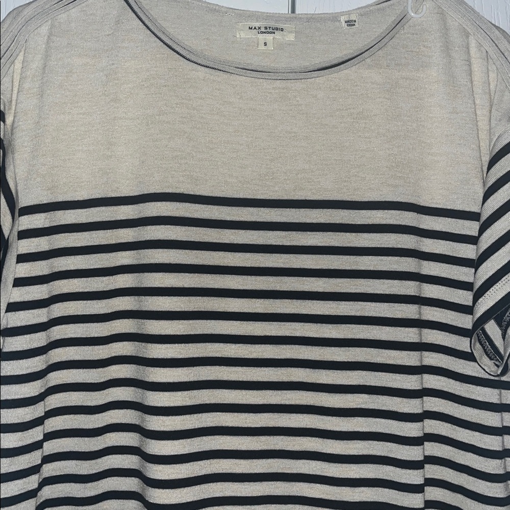 Max Studio Stripe Top - image 2